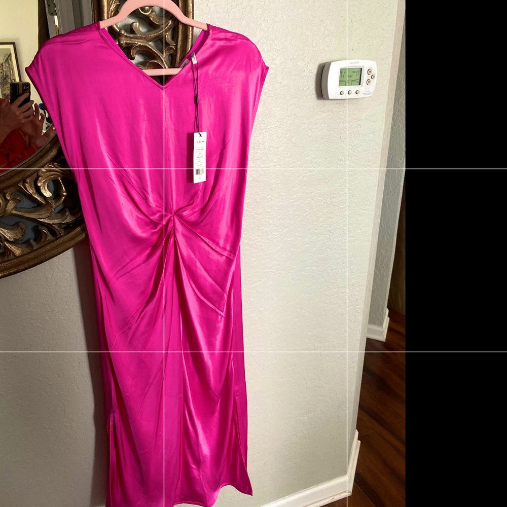 Helmut lang gum silk dress